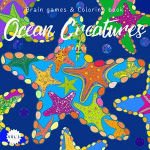 Vol Ocean Coloring book Cover