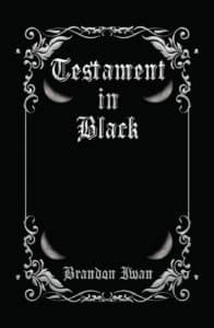 Testament in Black Original version Cover indd