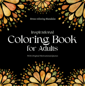 Inspirational Coloring book for Adults