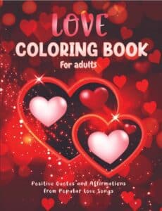 LOVE COLORING BOOK Camptys Inspirations