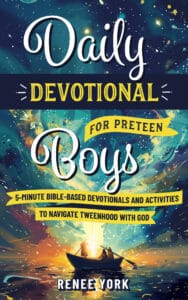 Daily Devotional for Preteen Boys BOOK COVER CURVES