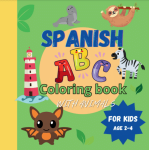 Spanish ABC Coloring Book